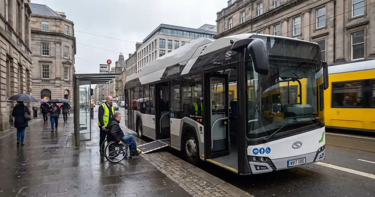 Prendre le bus en fauteuil roulant à Bruxelles : mode d'emploi