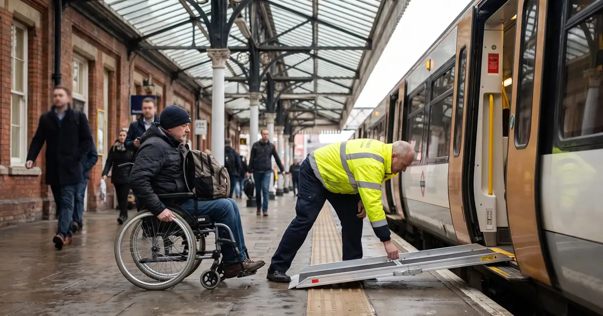 Prendre le train en fauteuil roulant depuis Bruxelles : SNCB Assist en pratique